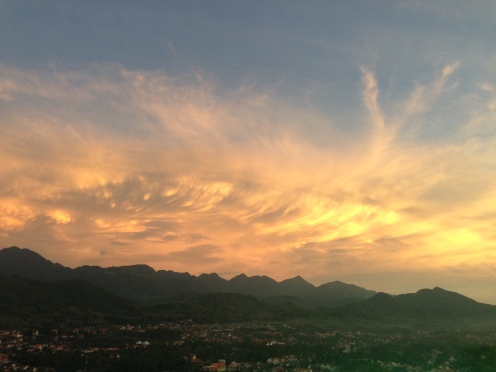 Sunset from Phu Si