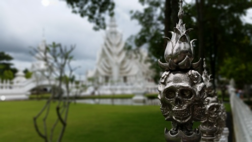 Skull at the White Temple