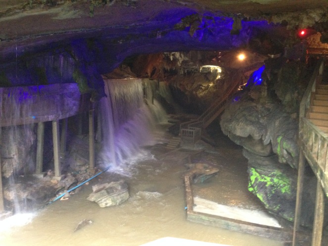 The modifies cave entrance.